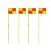 CORNER FLAGS 4 PK